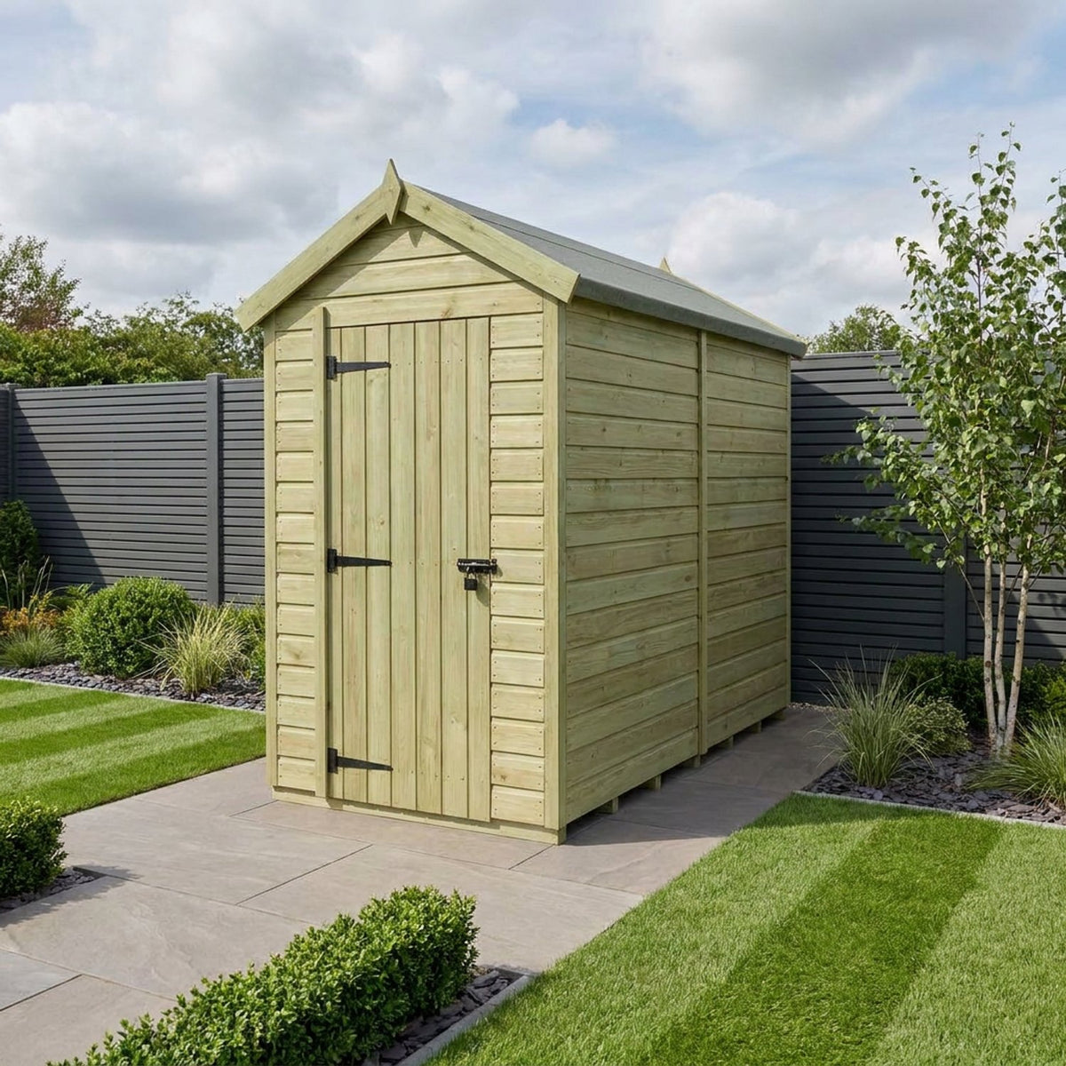 DIY Sheds – Apex Shed – Single Door – view 95