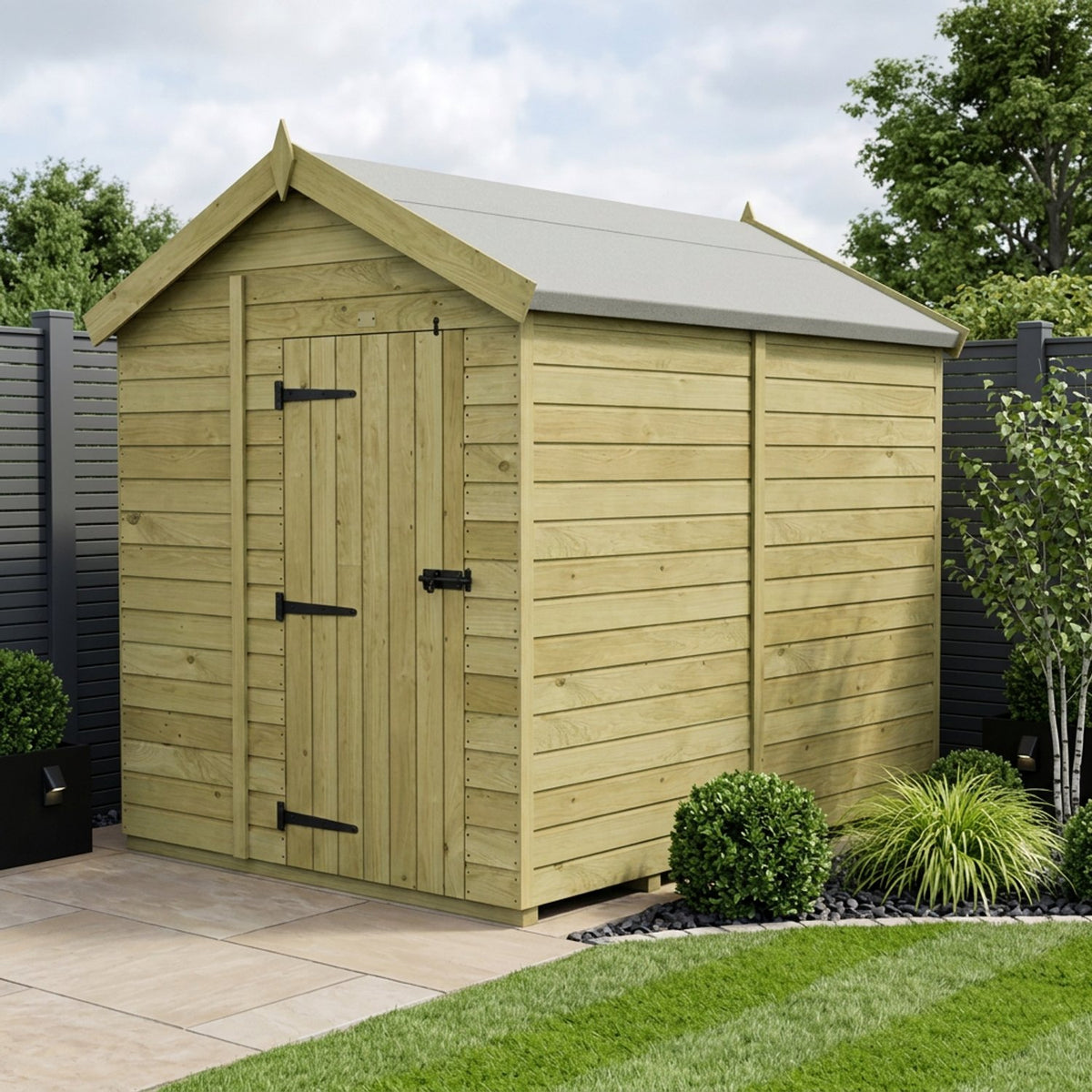 DIY Sheds – Apex Shed – Single Door – view 103