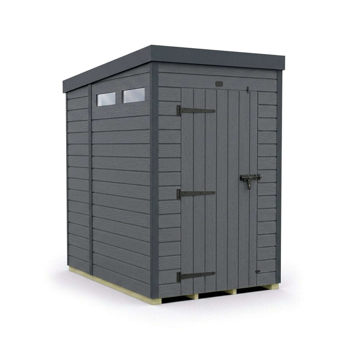 DIY Sheds – Composite Pent Security Shed – view 81