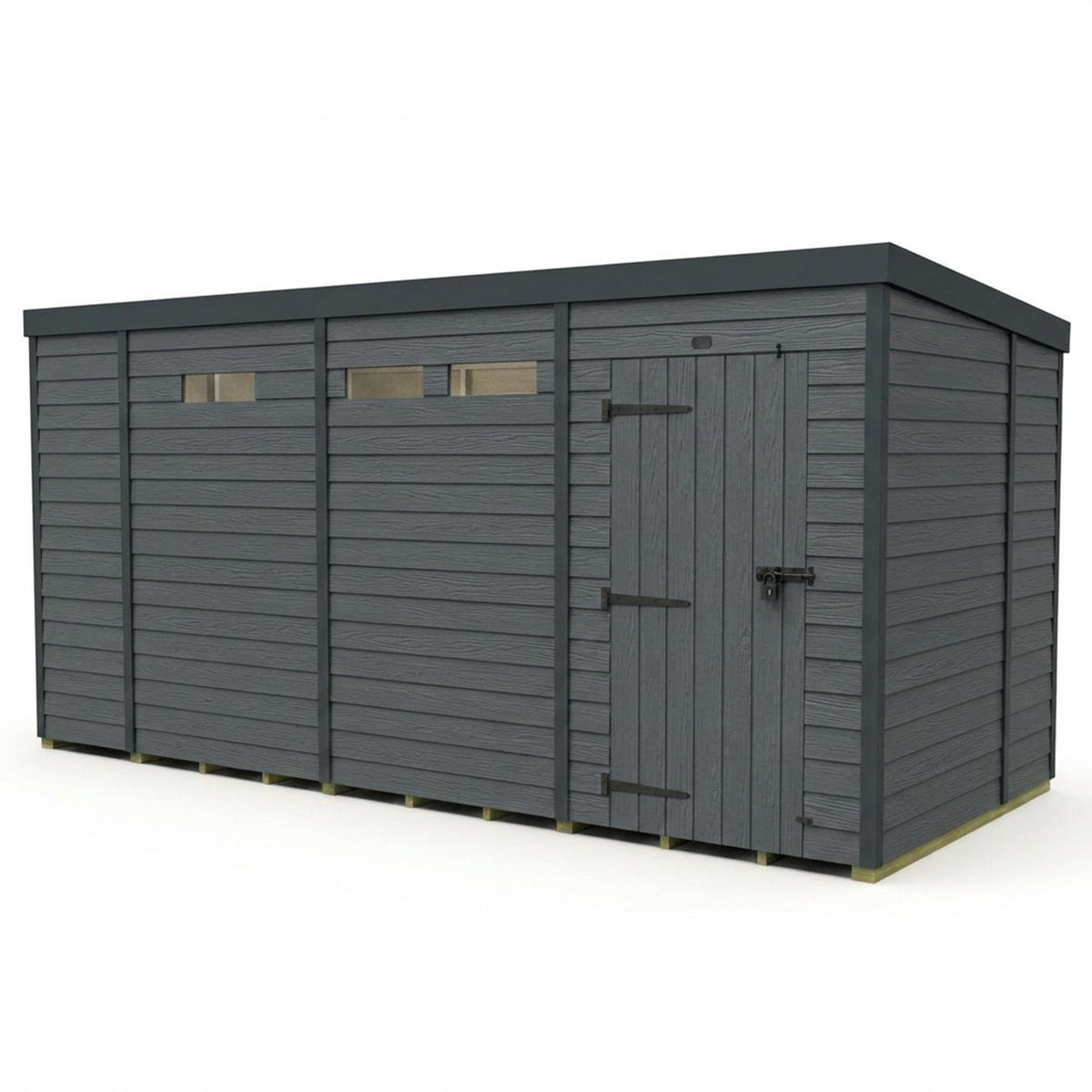 DIY Sheds – Composite Pent Security Shed – view 26
