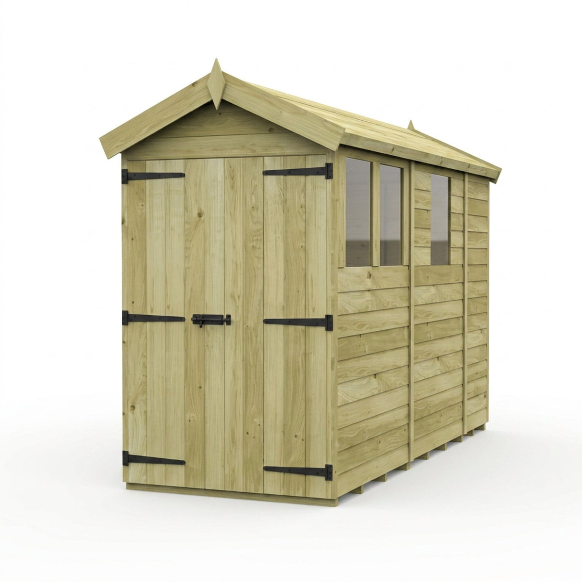 DIY Sheds – Apex Shed – Double Door – view 166