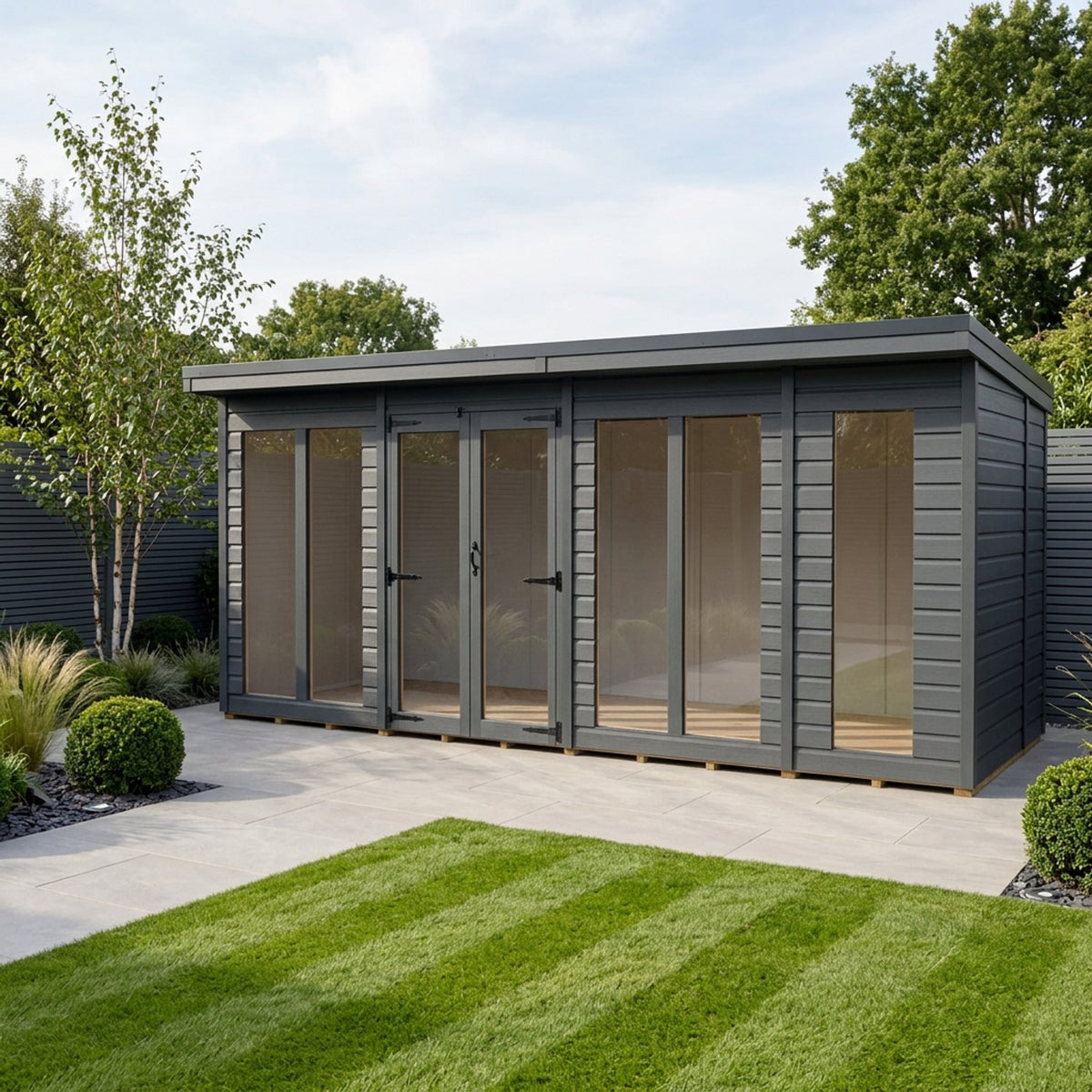 DIY Sheds – Composite Pent Full Height Summer House – view 62