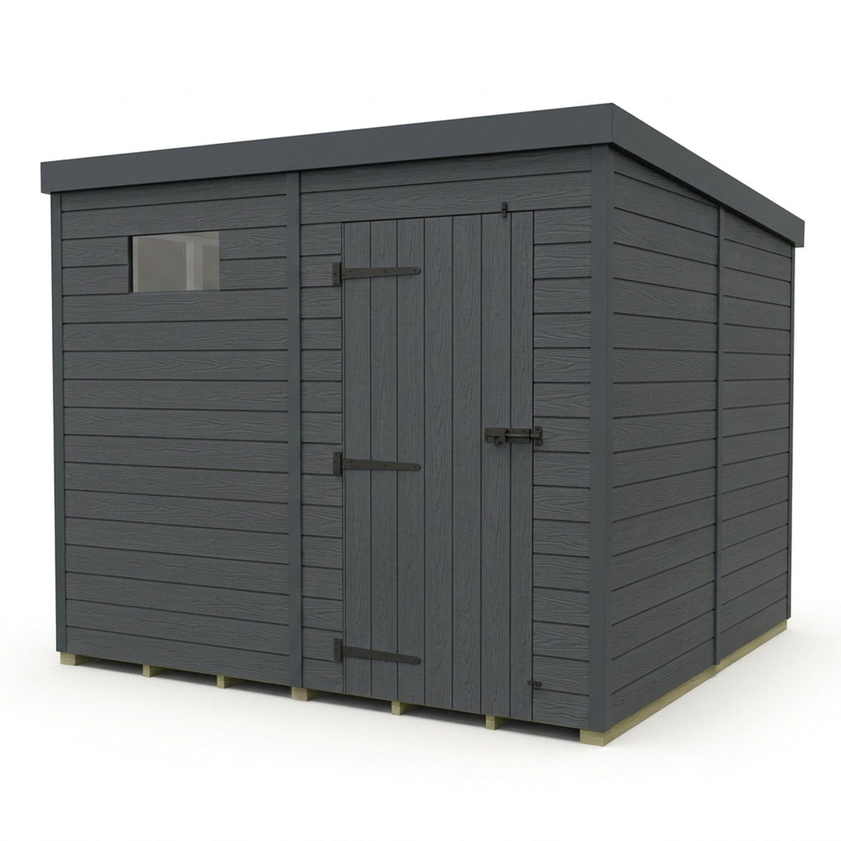 DIY Sheds – Composite Pent Security Shed – view 99