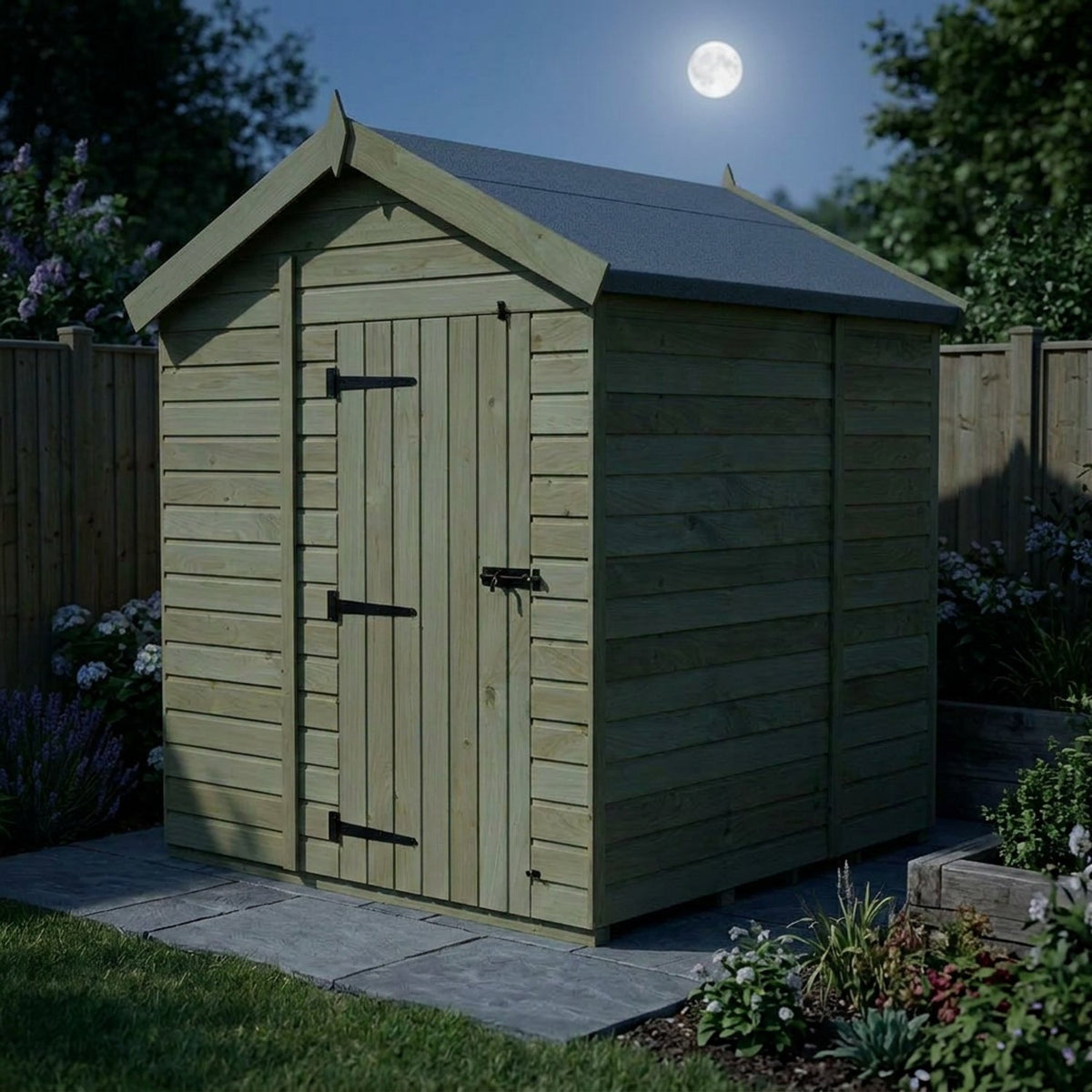 DIY Sheds – Apex Shed – Single Door – view 15