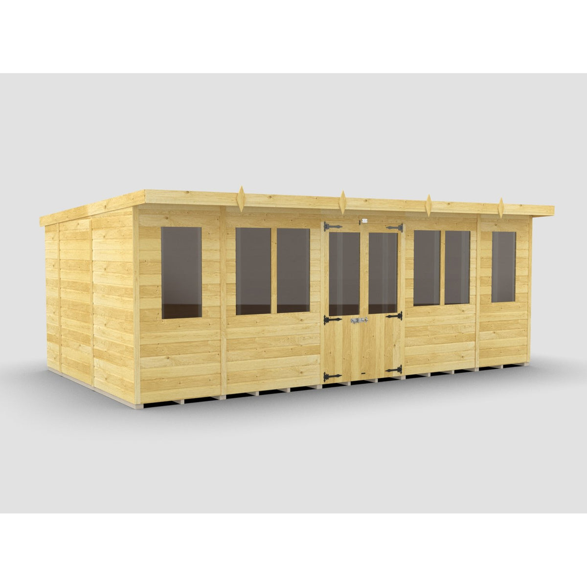 DIY Sheds – Pent Summer House – view 29
