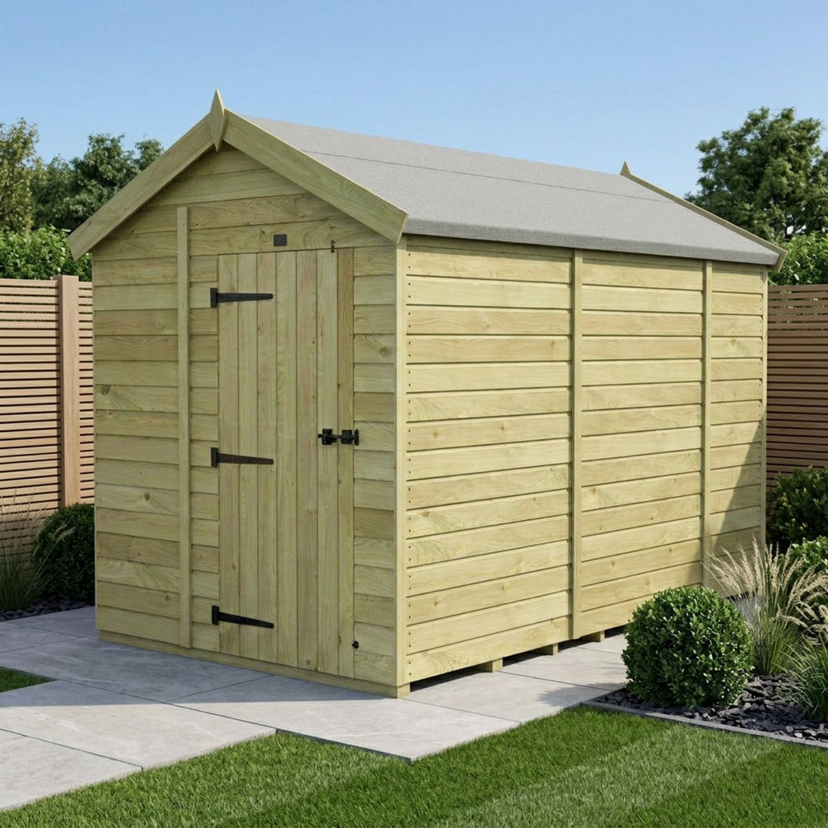 DIY Sheds – Apex Shed – Single Door – view 135