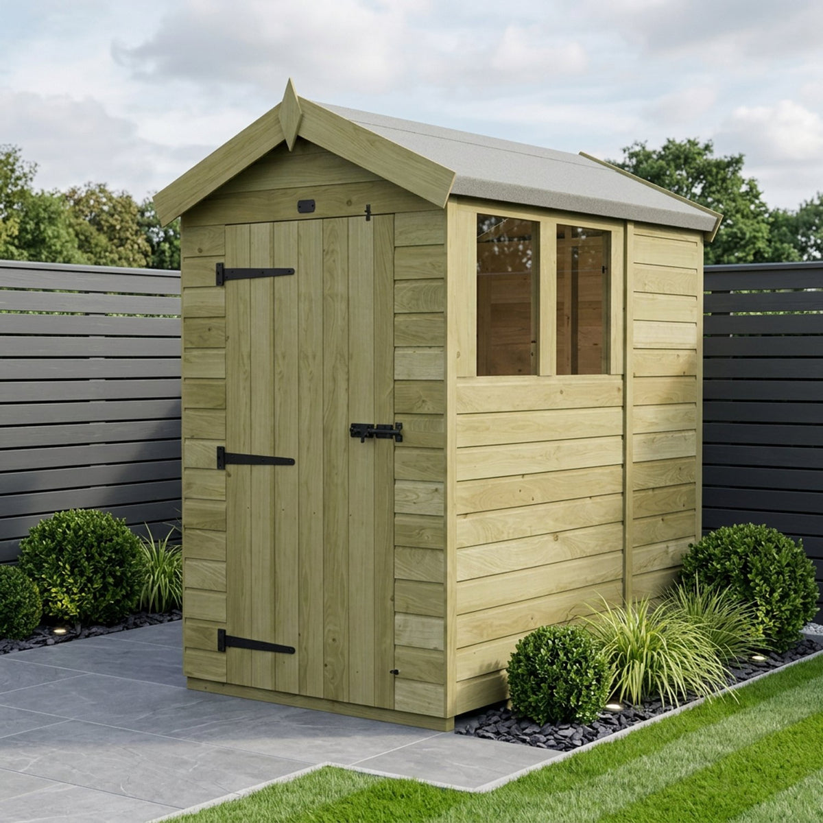 DIY Sheds – Apex Shed – Single Door – view 62