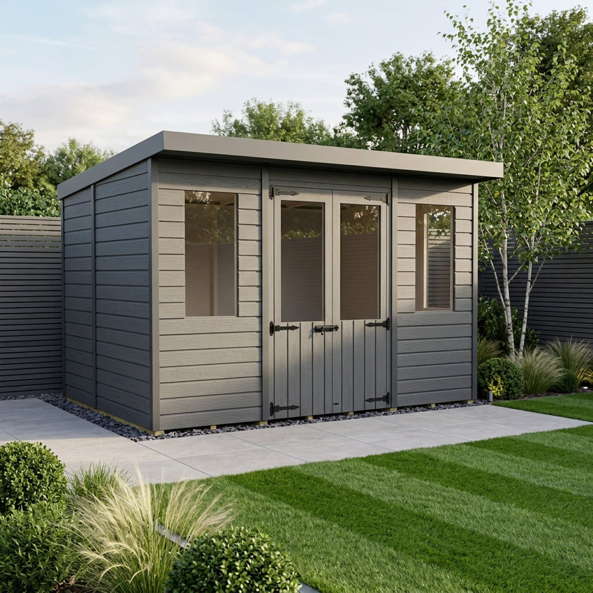 DIY Sheds – Composite Pent Summer House