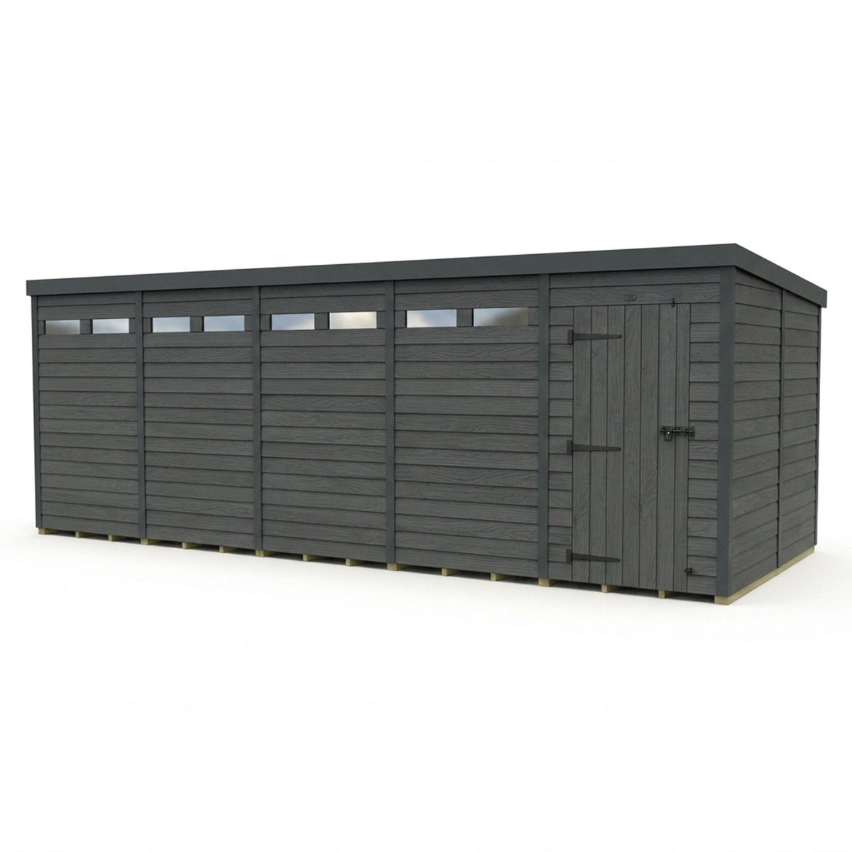 DIY Sheds – Composite Pent Security Shed – view 76
