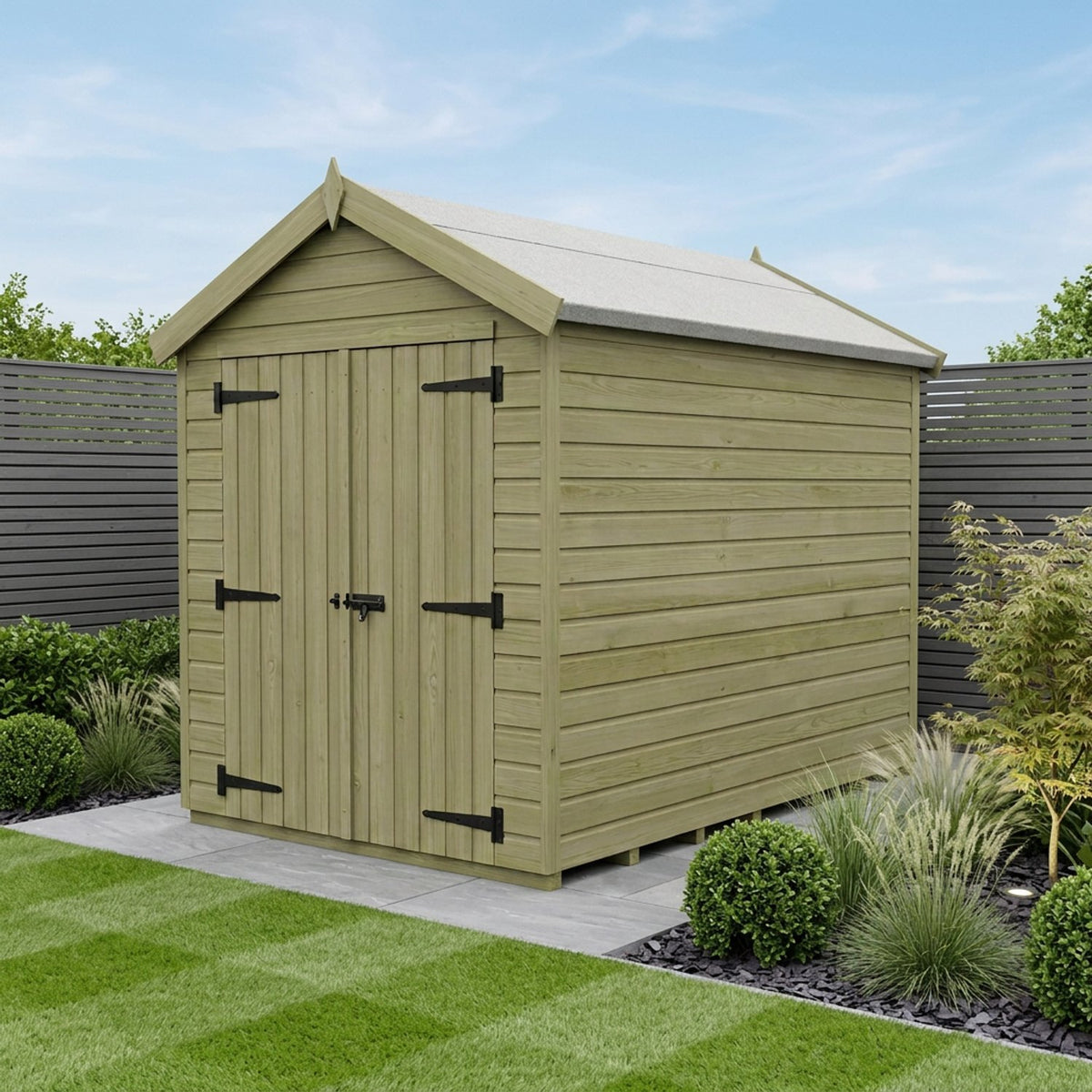 DIY Sheds – Apex Shed – Double Door – view 117
