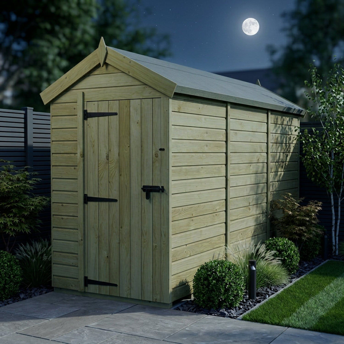DIY Sheds – Apex Shed – Single Door – view 75