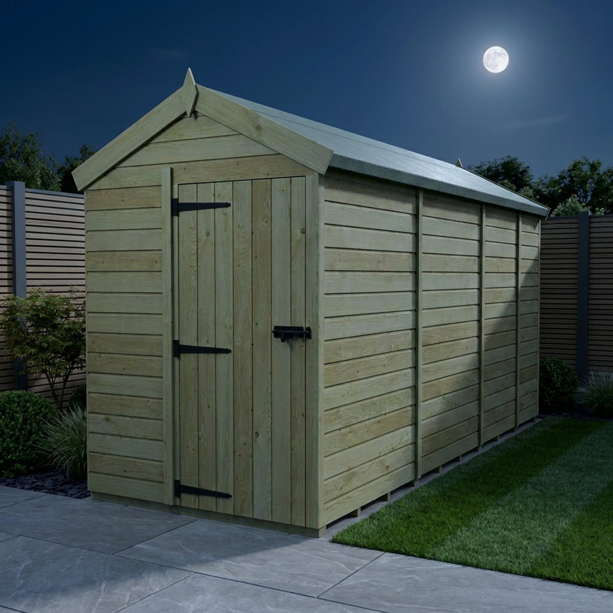 DIY Sheds – Apex Shed – Single Door – view 73