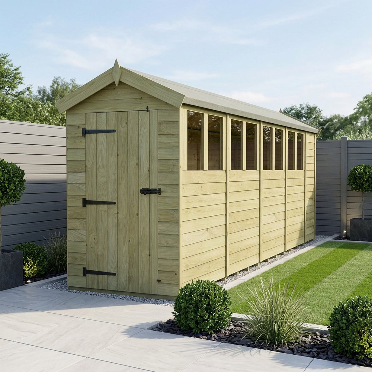 DIY Sheds – Apex Shed – Single Door – view 50