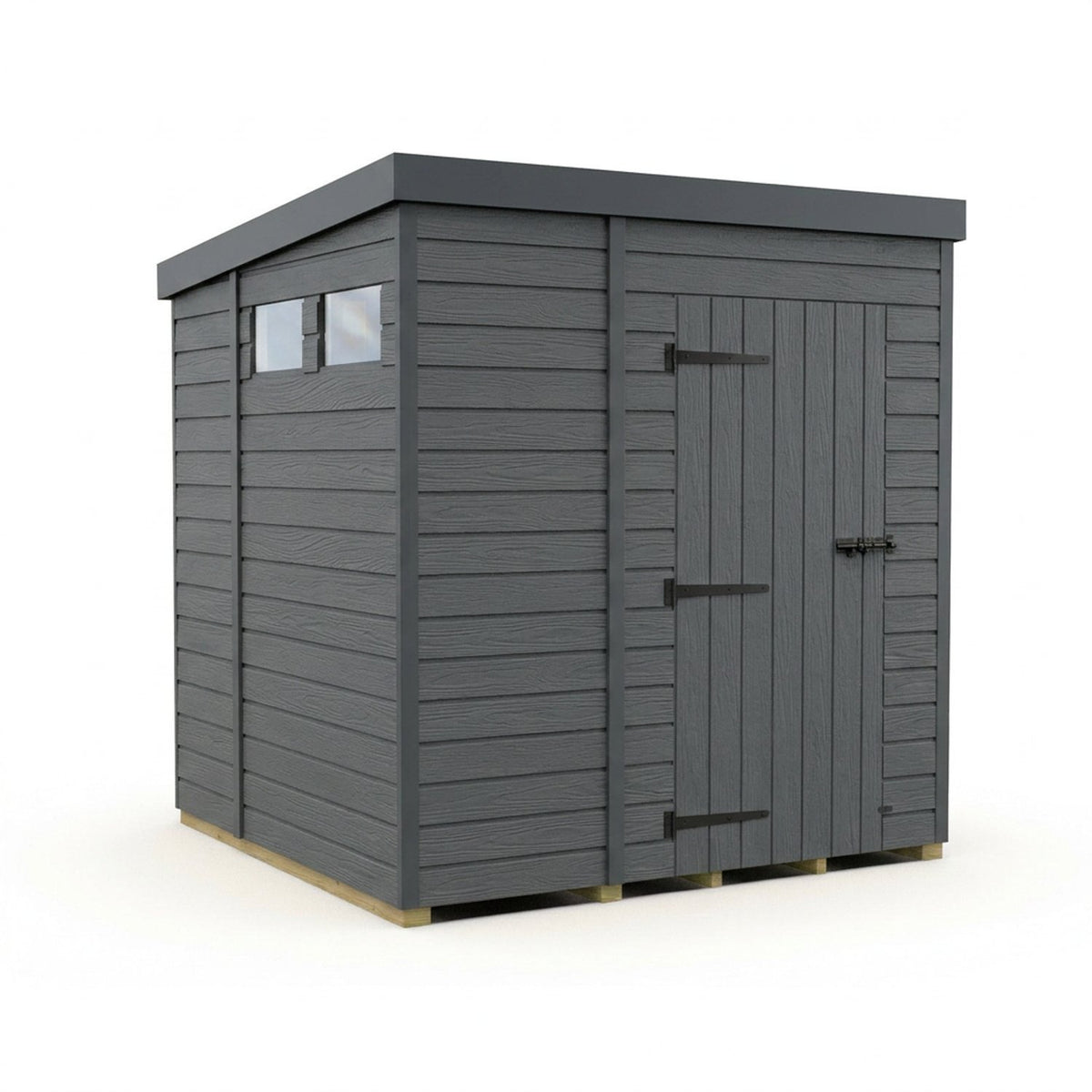 DIY Sheds – Composite Pent Security Shed – view 95