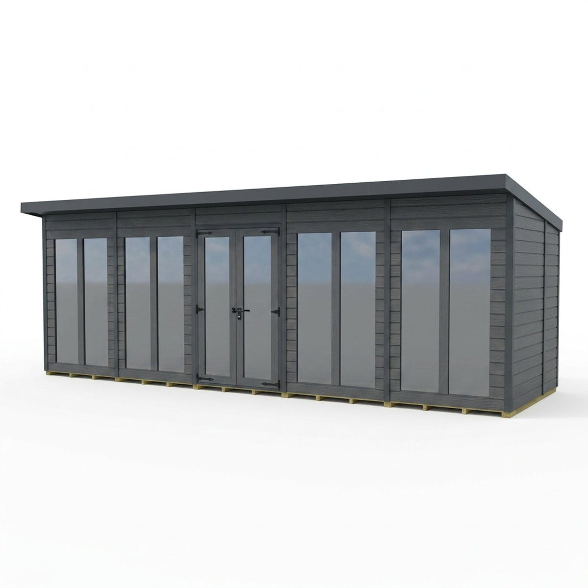 DIY Sheds – Composite Pent Full Height Summer House – view 77