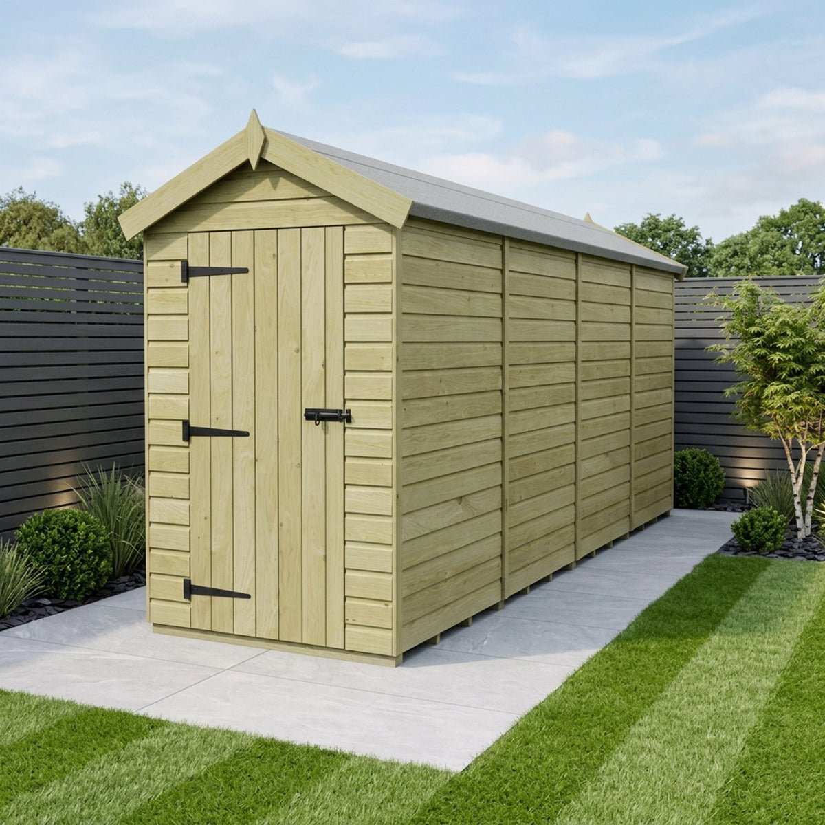 DIY Sheds – Apex Shed – Single Door – view 51