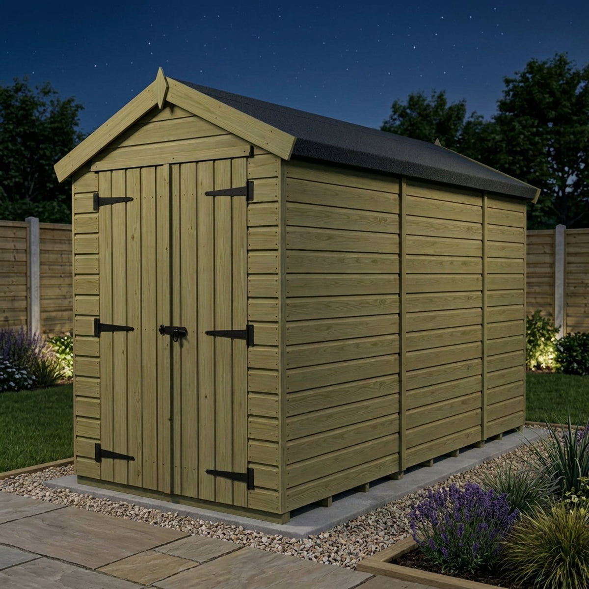 DIY Sheds – Apex Shed – Double Door – view 21