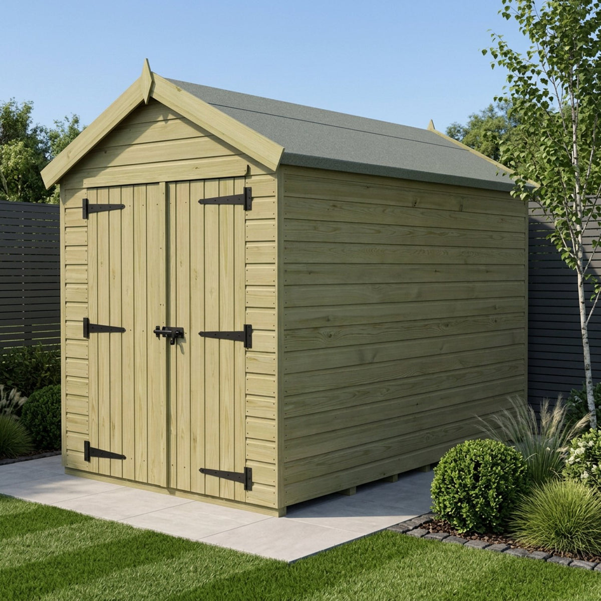 DIY Sheds – Apex Shed – Double Door – view 87