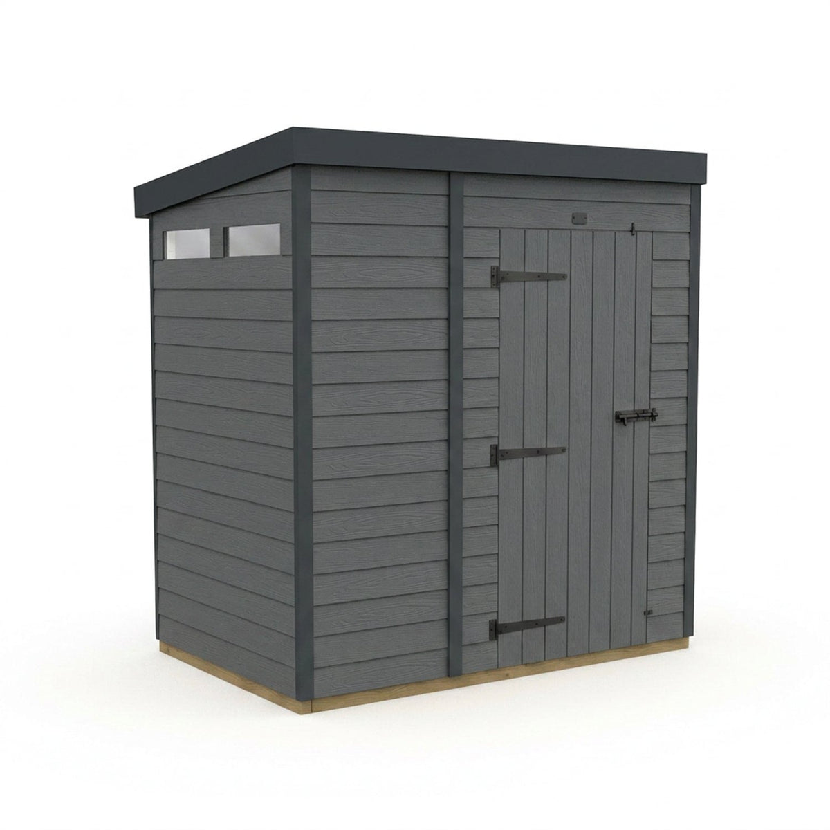 DIY Sheds – Composite Pent Security Shed – view 98