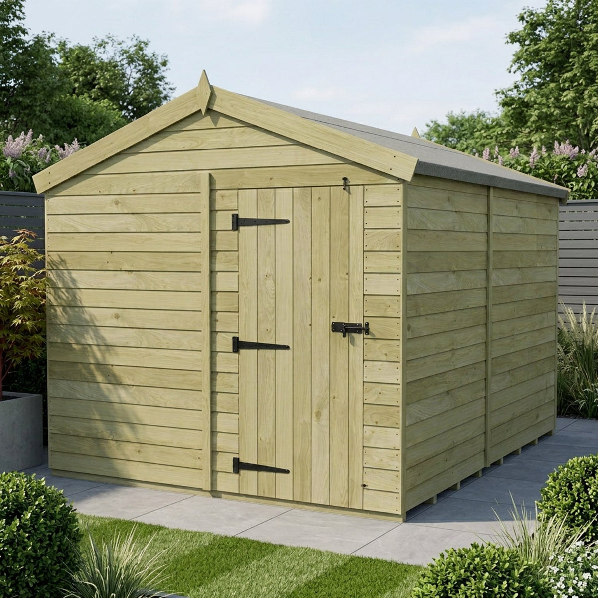 DIY Sheds – Apex Shed – Single Door – view 171