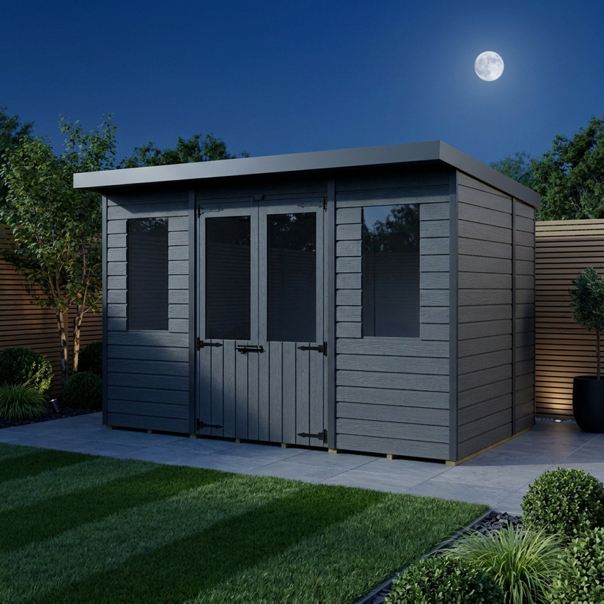 DIY Sheds – Composite Pent Summer House