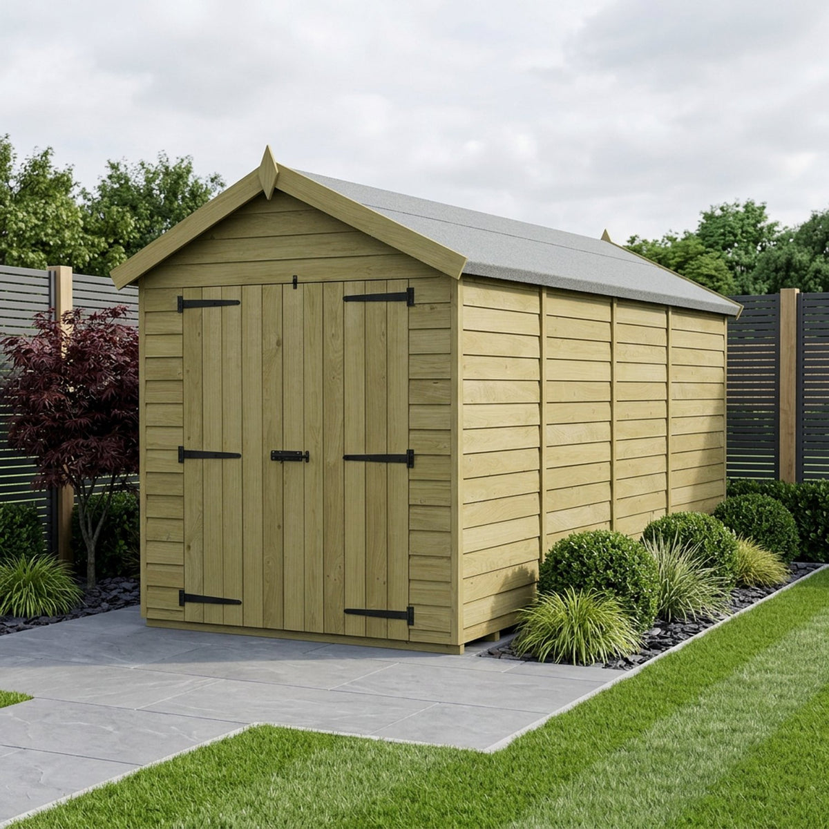 DIY Sheds – Apex Shed – Double Door – view 101