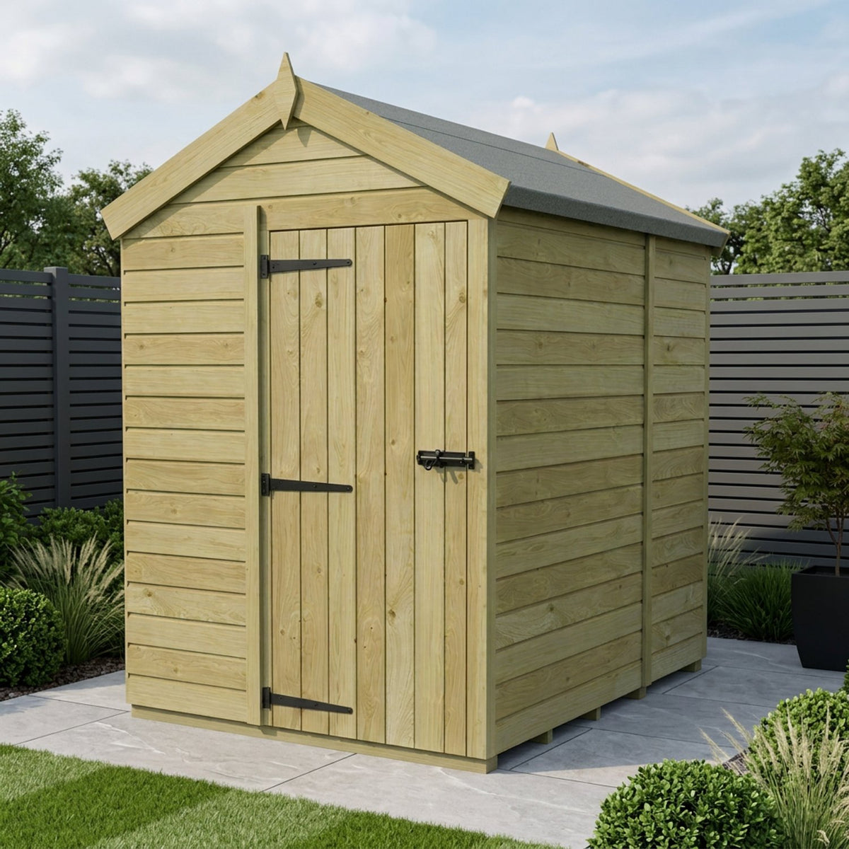 DIY Sheds – Apex Shed – Single Door – view 93