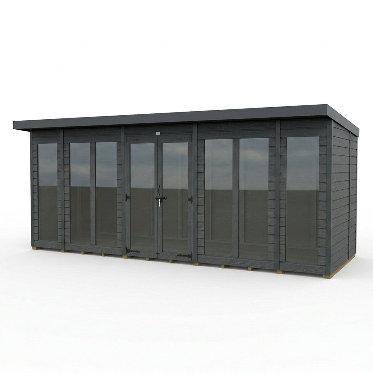DIY Sheds – Composite Pent Full Height Summer House – view 38