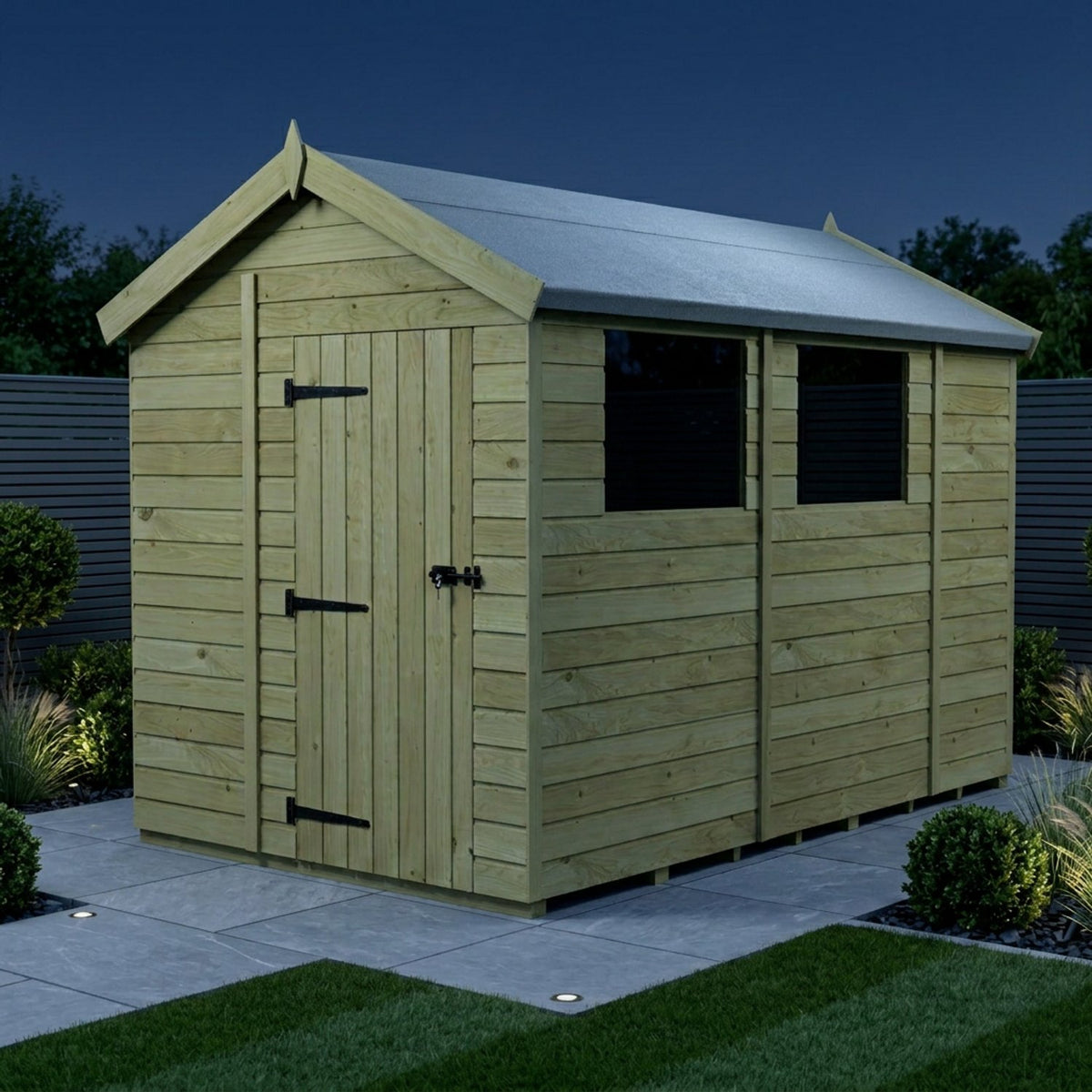 DIY Sheds – Apex Shed – Single Door – view 137