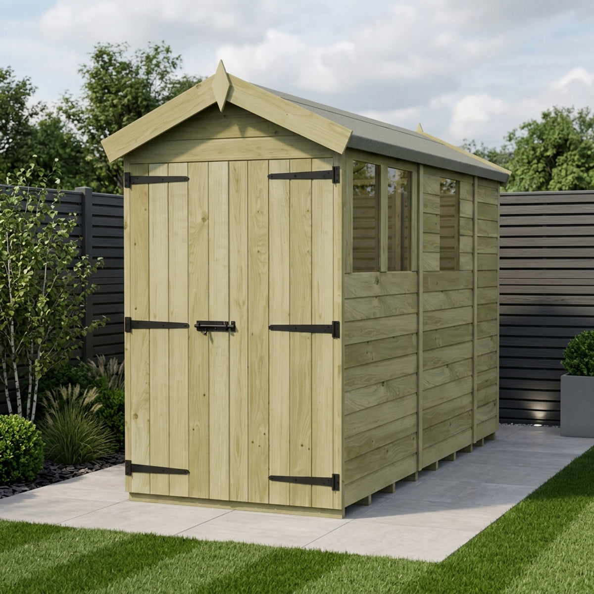 DIY Sheds – Apex Shed – Single Door