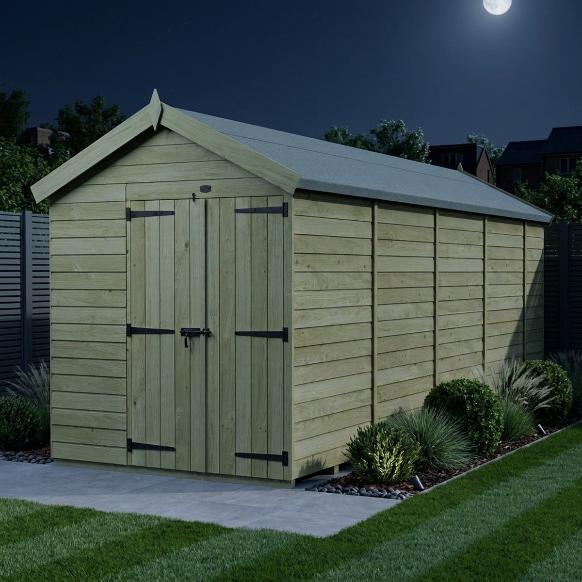 DIY Sheds – Apex Shed – Double Door – view 69