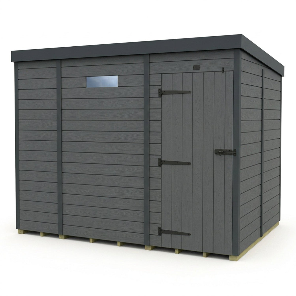 DIY Sheds – Composite Pent Security Shed – view 118