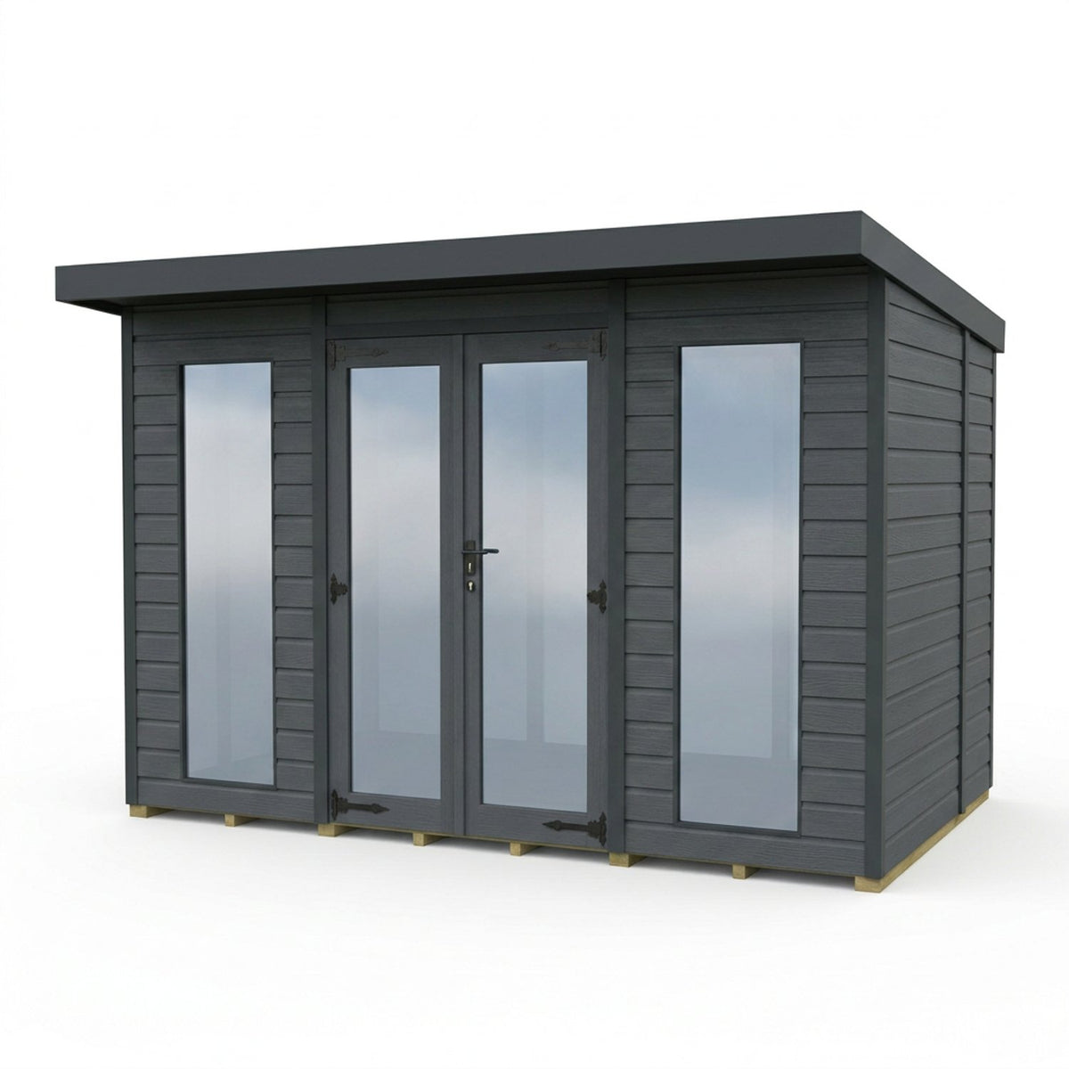 DIY Sheds – Composite Pent Full Height Summer House – view 117