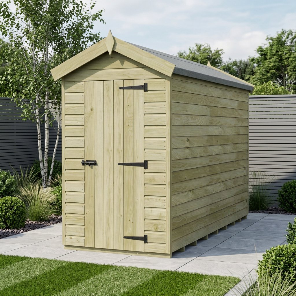 DIY Sheds – Apex Shed – Single Door – view 29