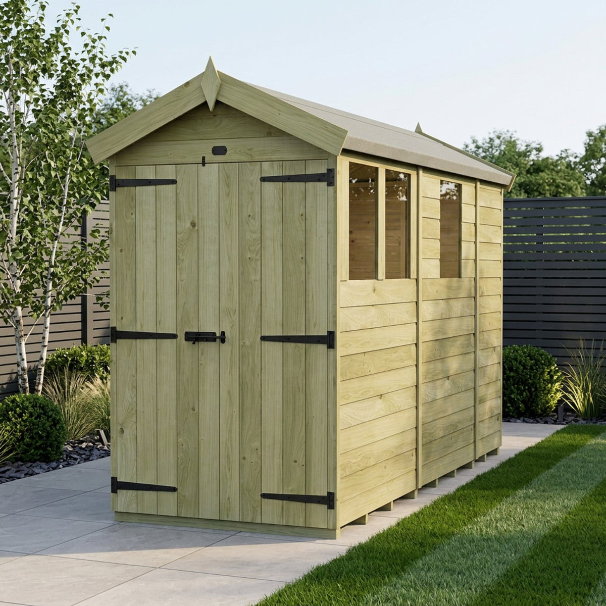DIY Sheds – Apex Shed – Double Door – view 52