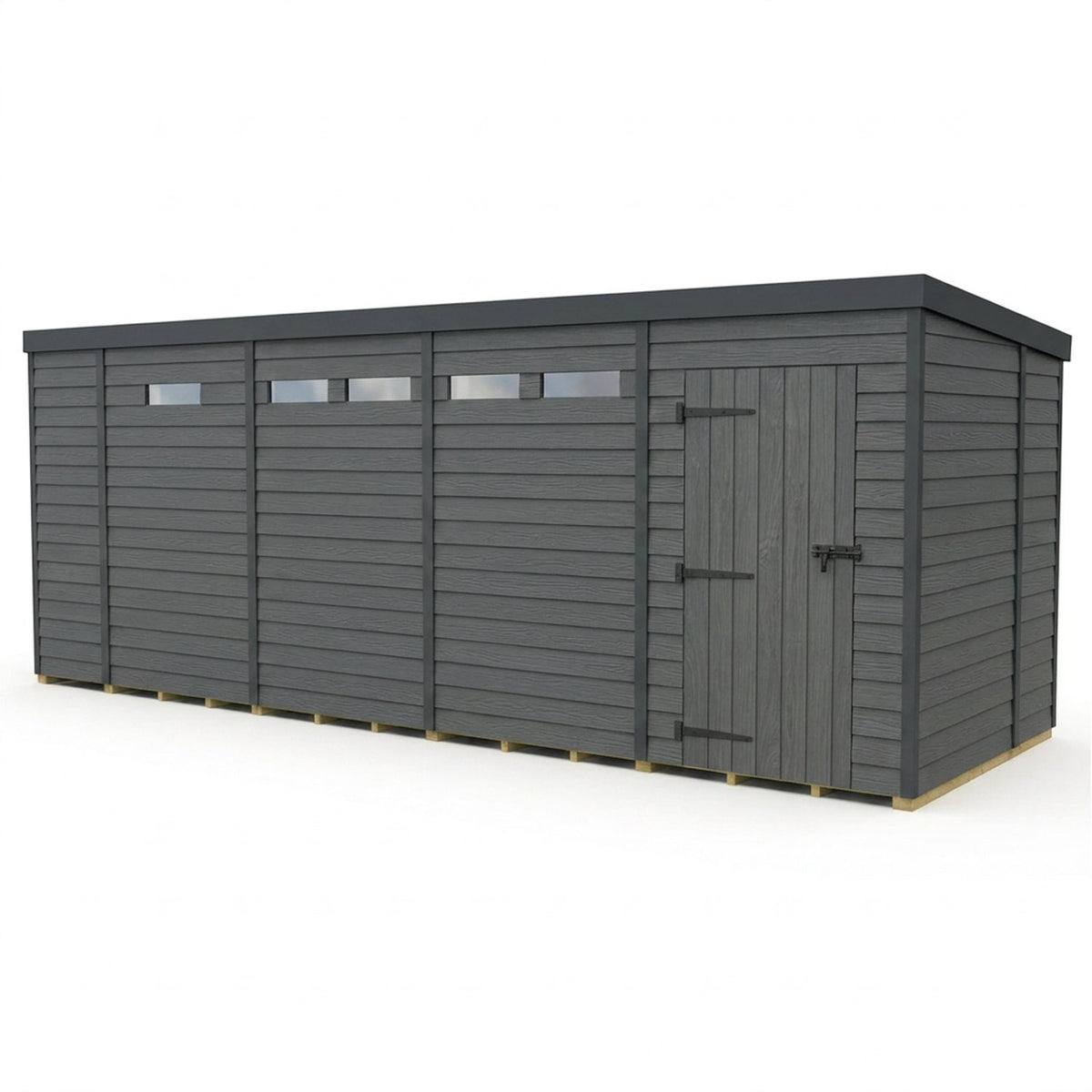 DIY Sheds – Composite Pent Security Shed – view 53