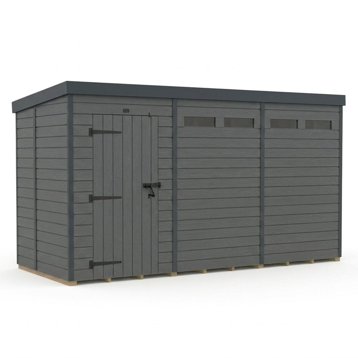 DIY Sheds – Composite Pent Security Shed – view 17