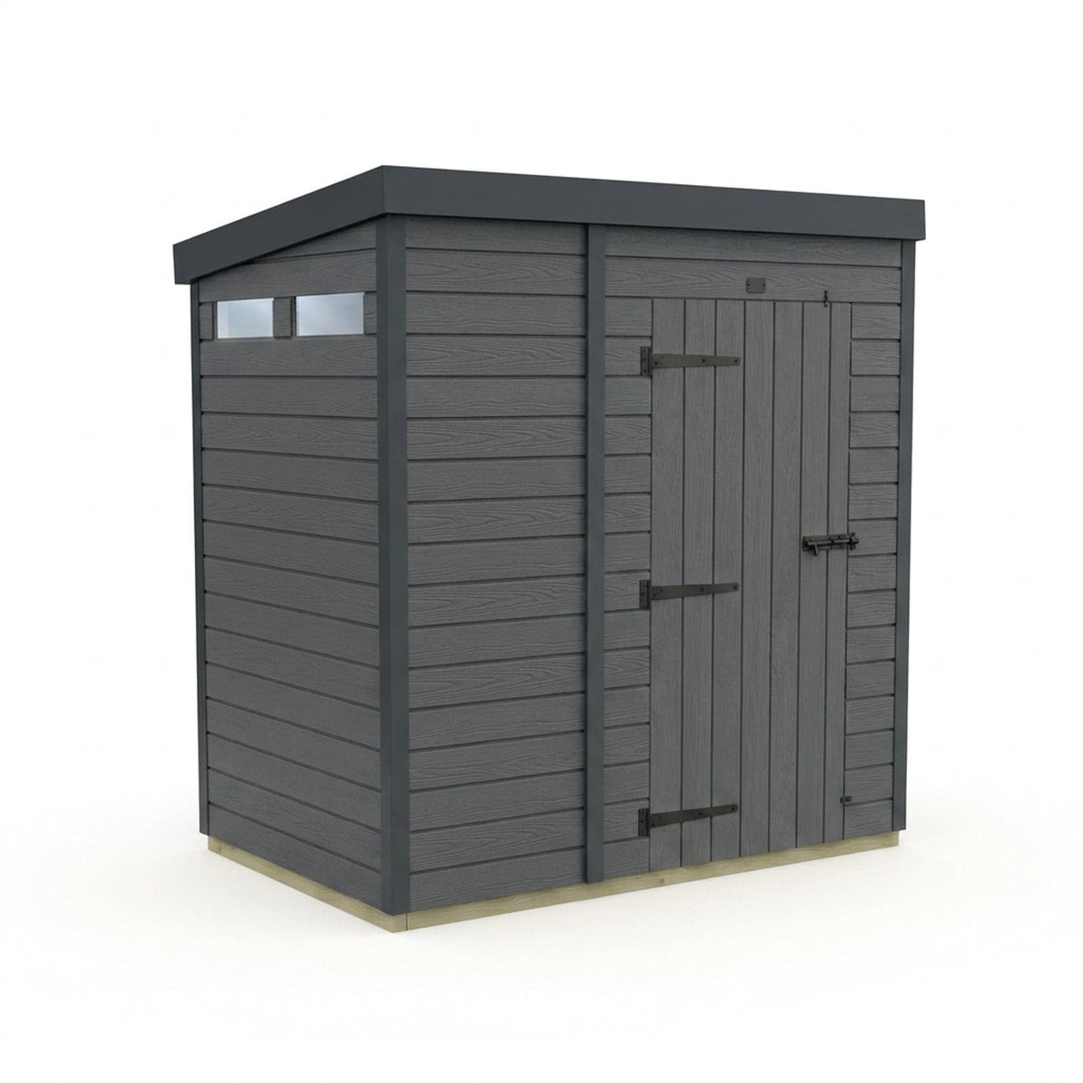 DIY Sheds – Composite Pent Security Shed – view 93