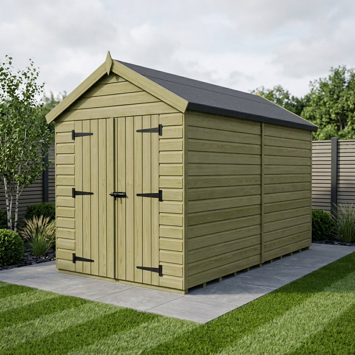 DIY Sheds – Apex Shed – Double Door – view 61