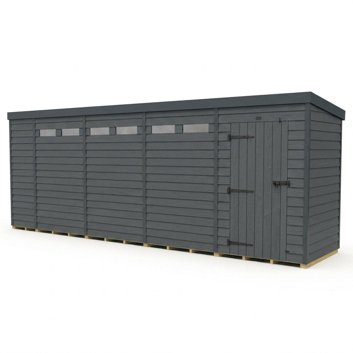 DIY Sheds – Composite Pent Security Shed – view 70