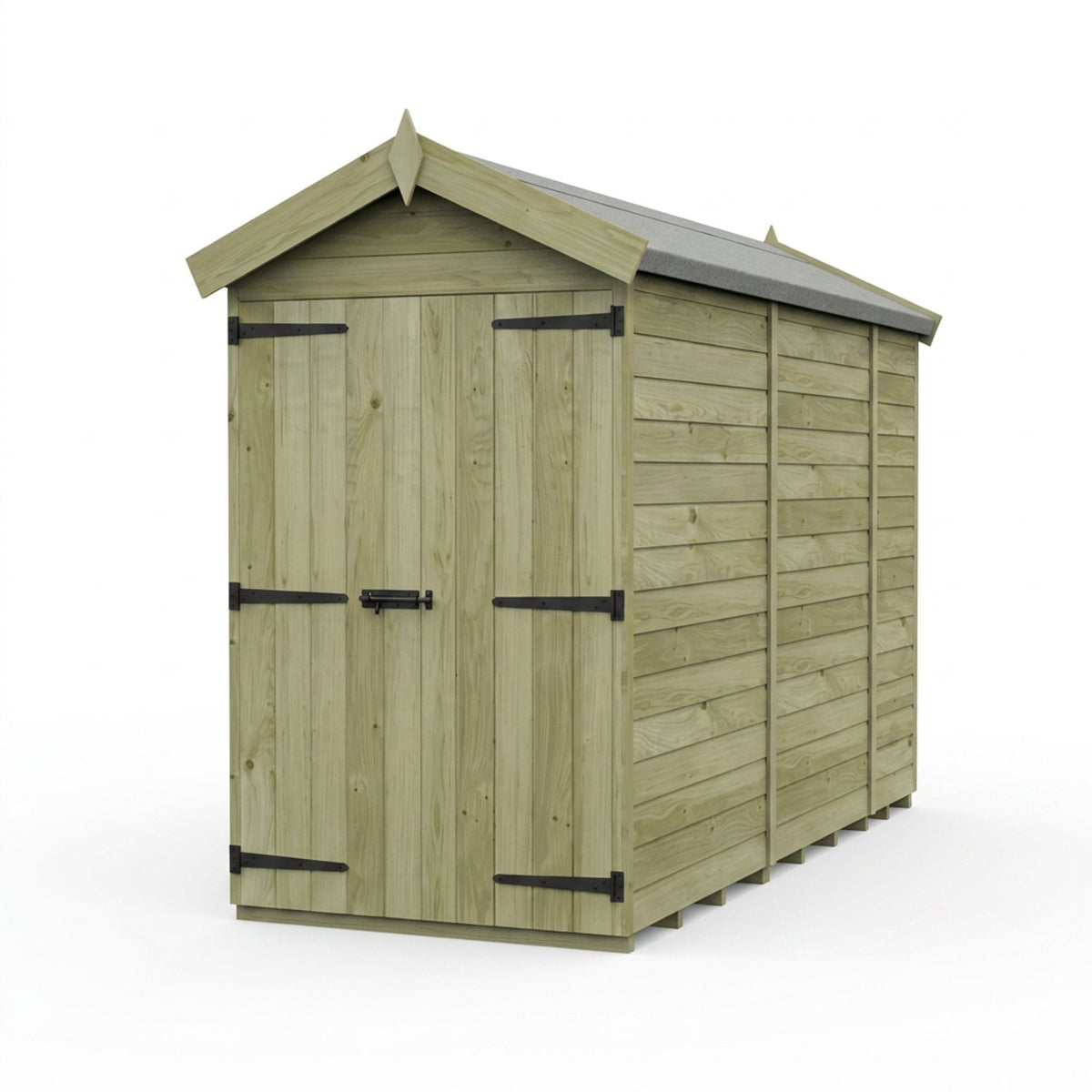 DIY Sheds – Apex Shed – Double Door – view 163