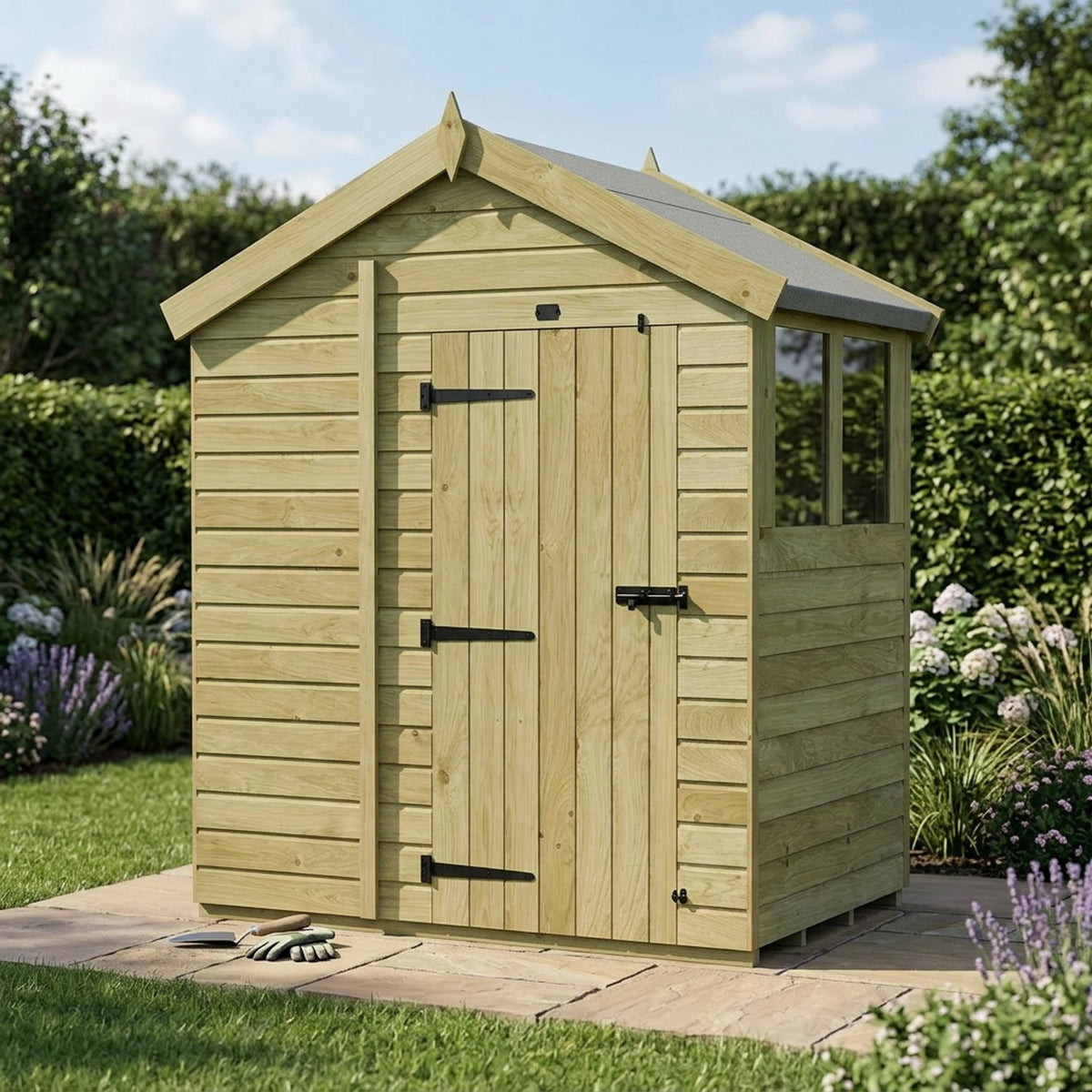 DIY Sheds – Apex Shed – Single Door – view 60