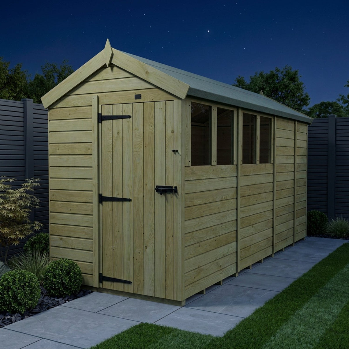 DIY Sheds – Apex Shed – Single Door – view 74