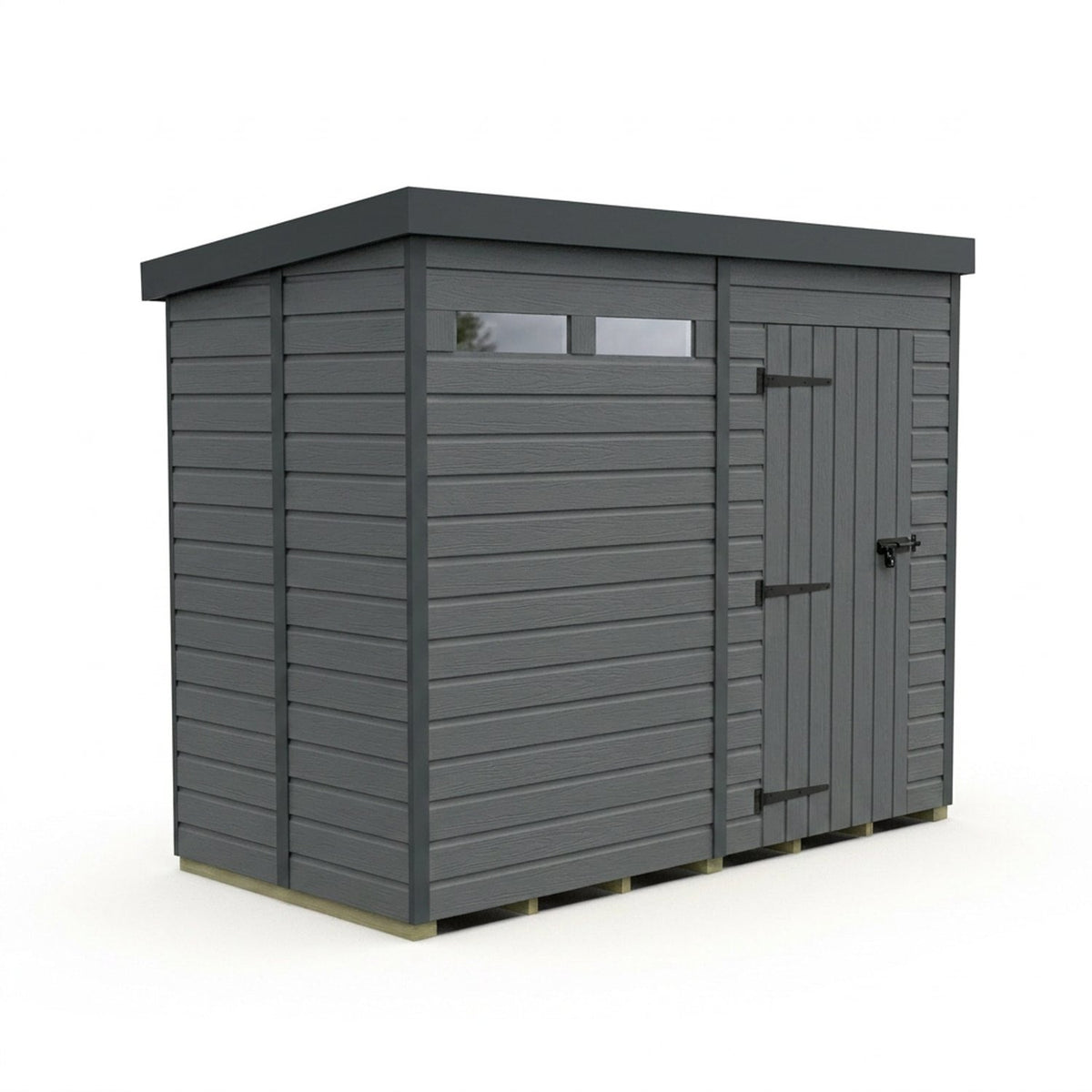 DIY Sheds – Composite Pent Security Shed – view 106