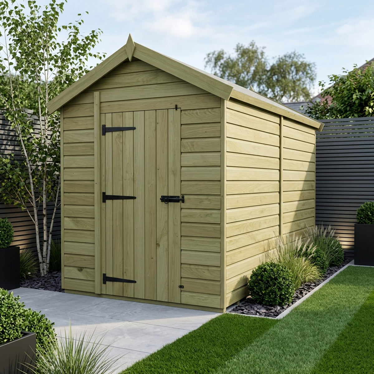 DIY Sheds – Apex Shed – Single Door – view 139