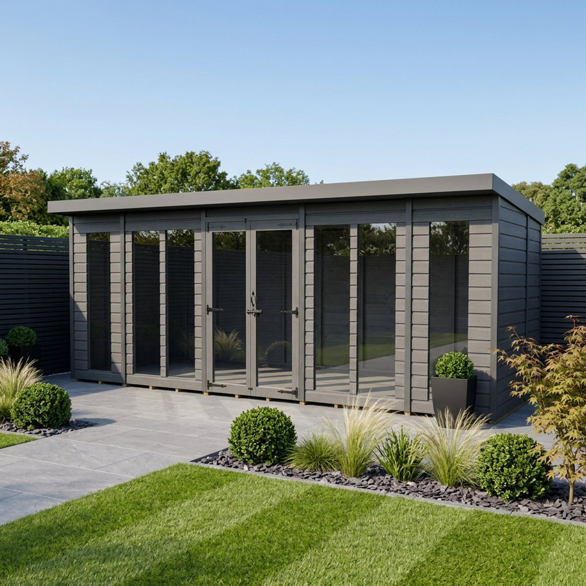 DIY Sheds – Composite Pent Full Height Summer House – view 63