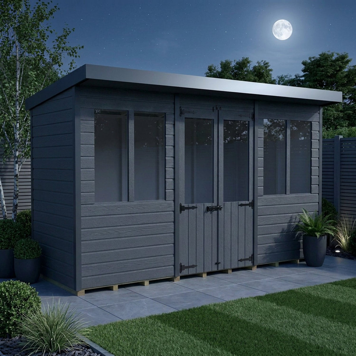 DIY Sheds – Composite Pent Summer House