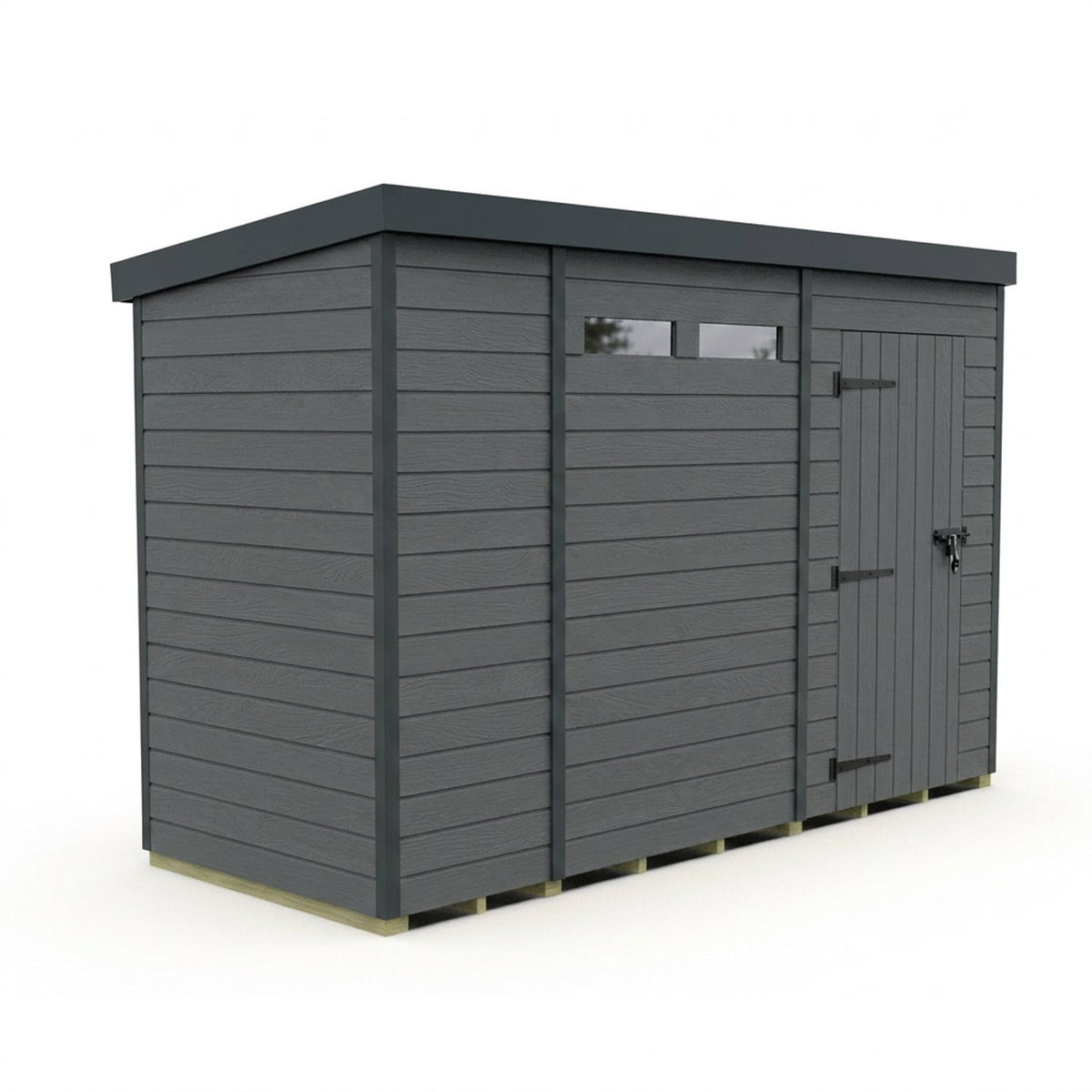 DIY Sheds – Composite Pent Security Shed – view 14