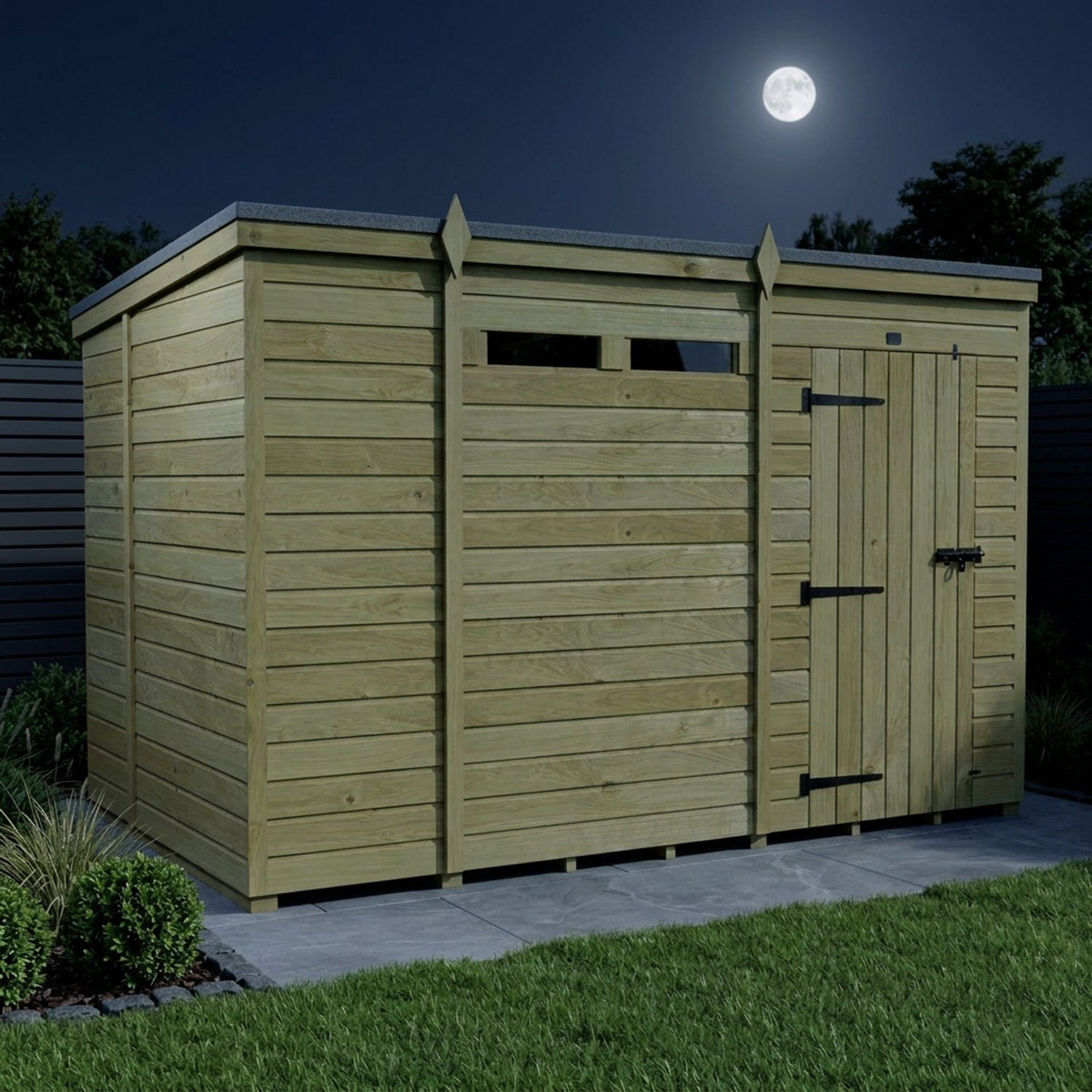 DIY Sheds – Security Pent Shed