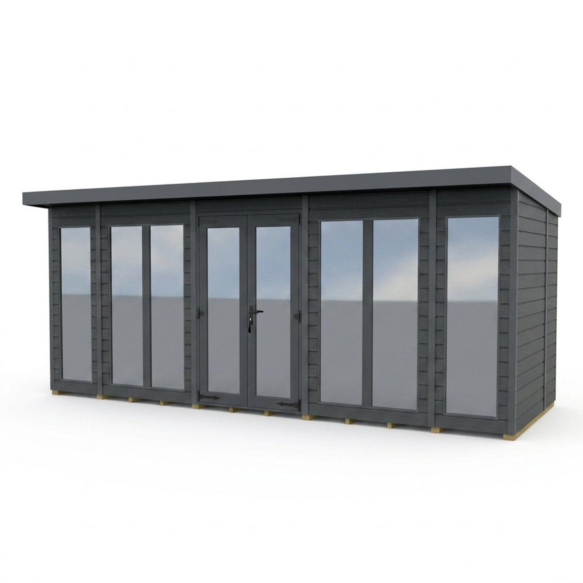 DIY Sheds – Composite Pent Full Height Summer House – view 47
